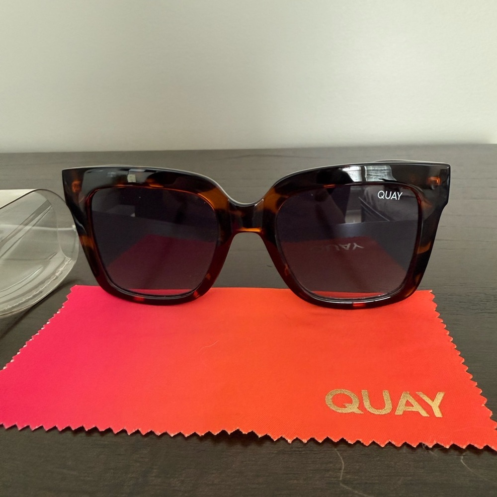 Quay Icy 51mm Gradient Square Sunglasses - Picture 2 of 5